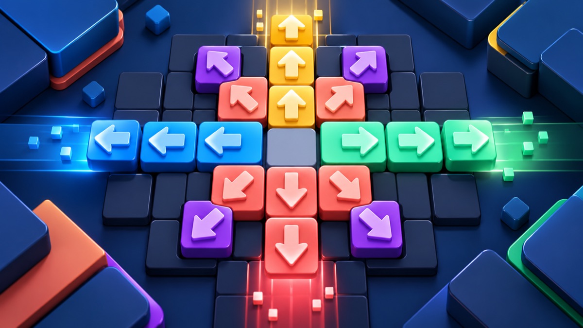 Arrows Clear directional puzzle game artwork